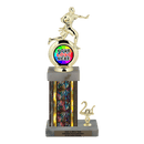 Customizable Insert Flag Football Trophy - Type N Series 35745 - Anderson Trophy Co.