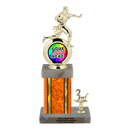 Customizable Insert Flag Football Trophy - Type N Series 35745 - Anderson Trophy Co.