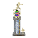 Customizable Insert Flag Football Trophy - Type N Series 35745 - Anderson Trophy Co.