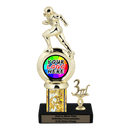 Customizable Insert Football Trophy - Type L Series 35700 - Anderson Trophy Co.