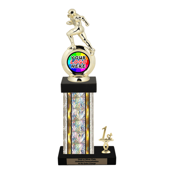 Customizable Insert Football Trophy - Type N Series 35700 - Anderson Trophy Co.