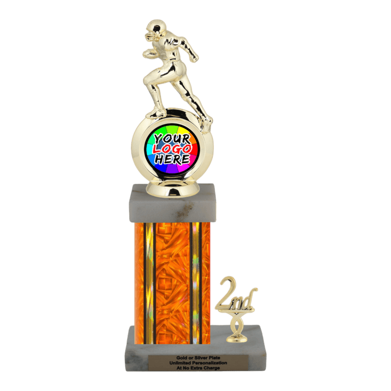 Customizable Insert Football Trophy - Type N Series 35700 - Anderson Trophy Co.