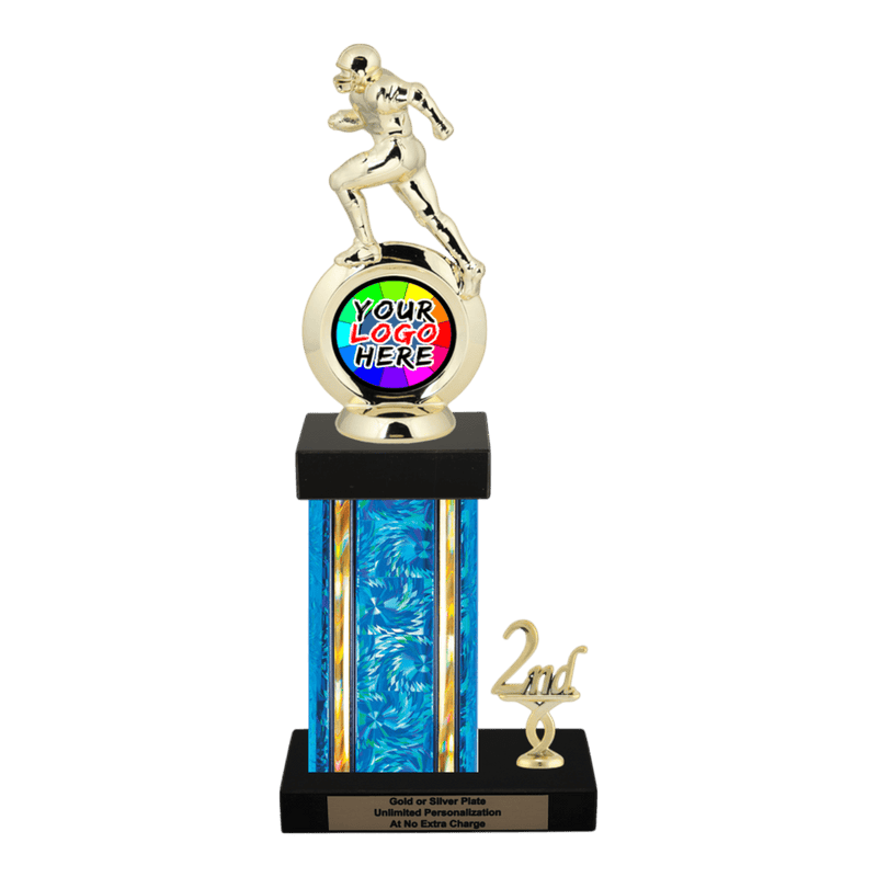 Customizable Insert Football Trophy - Type N Series 35700 - Anderson Trophy Co.