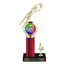 Customizable Insert Soccer Goal Keeper Trophy - Type L Series 35742 - Anderson Trophy Co.