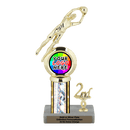 Customizable Insert Soccer Goal Keeper Trophy - Type L Series 35742 - Anderson Trophy Co.