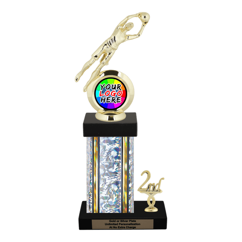 Customizable Insert Soccer Goal Keeper Trophy - Type N Series 35742 - Anderson Trophy Co.