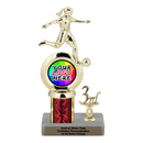 Customizable Insert Soccer Trophy - Type L Series 35715 - Anderson Trophy Co.