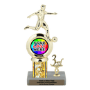 Customizable Insert Soccer Trophy - Type L Series 35715 - Anderson Trophy Co.