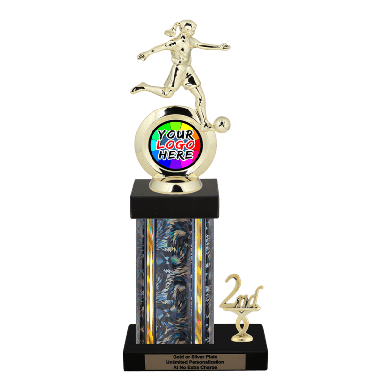 Customizable Insert Soccer Trophy - Type N Series 35715 - Anderson Trophy Co.