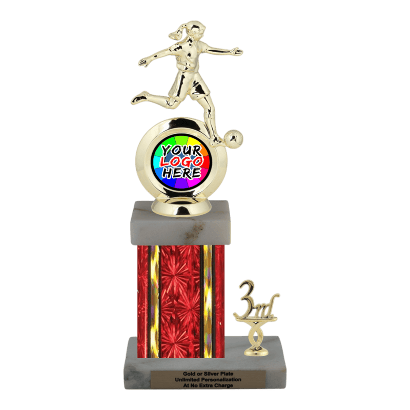 Customizable Insert Soccer Trophy - Type N Series 35715 - Anderson Trophy Co.