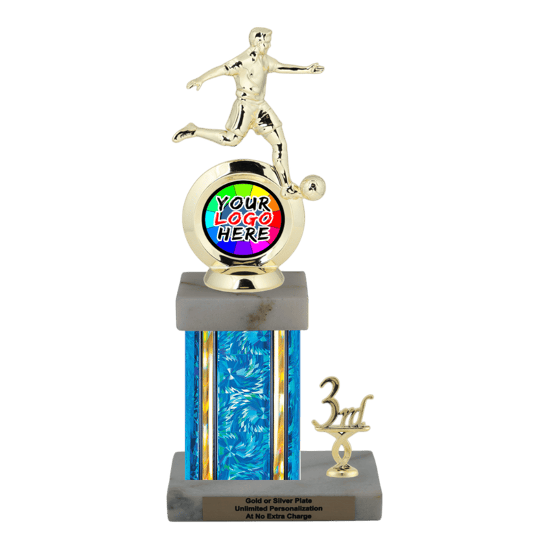 Customizable Insert Soccer Trophy - Type N Series 35715 - Anderson Trophy Co.