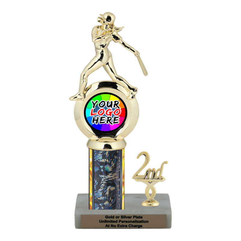 Customizable Insert Softball Trophy - Type L Series 35720 - Anderson Trophy Co.