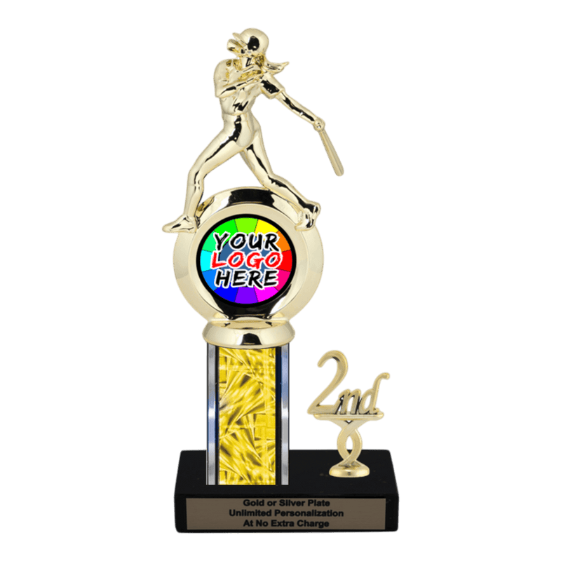 Customizable Insert Softball Trophy - Type L Series 35720 - Anderson Trophy Co.