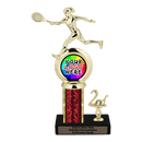 Customizable Insert Tennis Trophy - Type L Series 35785 - Anderson Trophy Co.