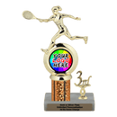 Customizable Insert Tennis Trophy - Type L Series 35785 - Anderson Trophy Co.