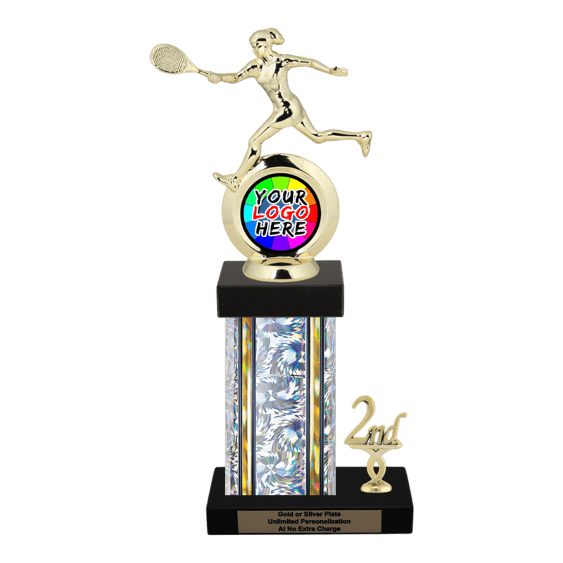 Customizable Insert Tennis Trophy - Type N Series 35785 - Anderson Trophy Co.