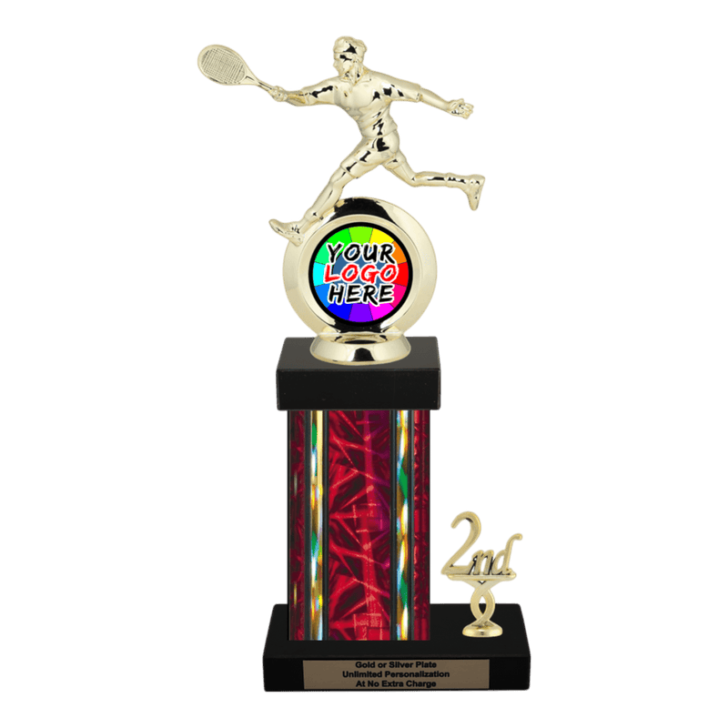 Customizable Insert Tennis Trophy - Type N Series 35785 - Anderson Trophy Co.