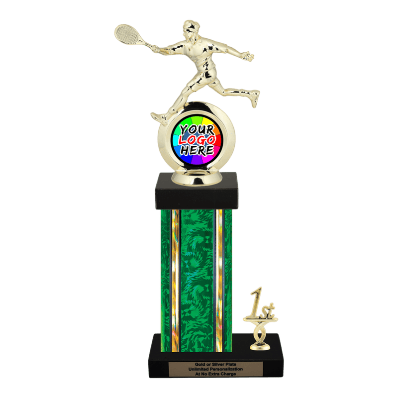 Customizable Insert Tennis Trophy - Type N Series 35785 - Anderson Trophy Co.