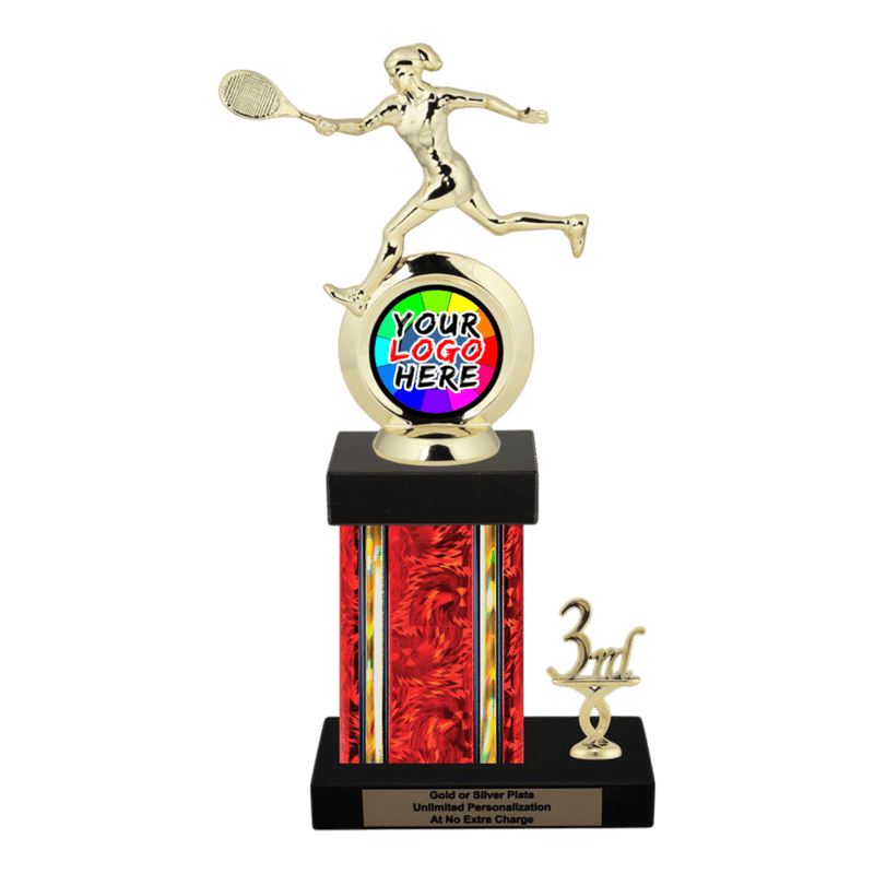 Customizable Insert Tennis Trophy - Type N Series 35785 - Anderson Trophy Co.