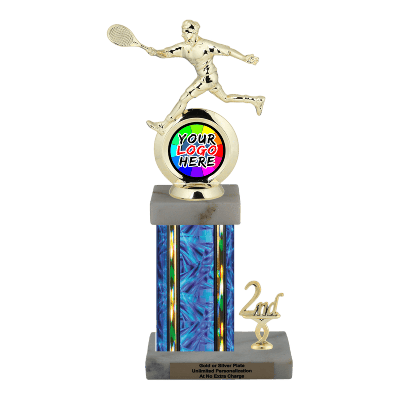 Customizable Insert Tennis Trophy - Type N Series 35785 - Anderson Trophy Co.