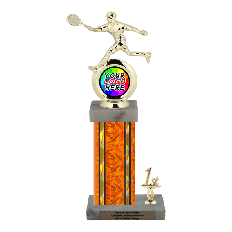 Customizable Insert Tennis Trophy - Type N Series 35785 - Anderson Trophy Co.