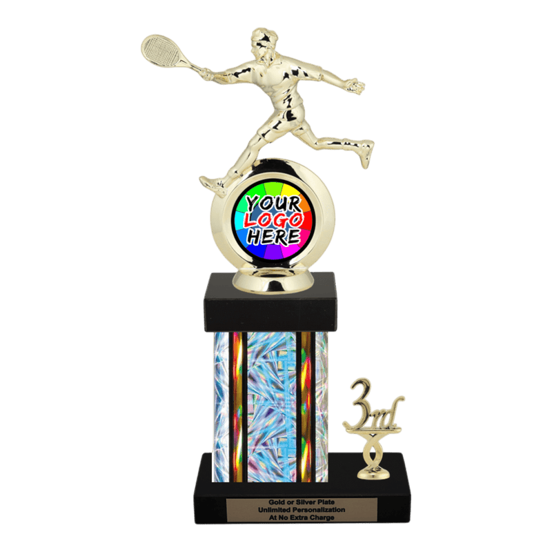 Customizable Insert Tennis Trophy - Type N Series 35785 - Anderson Trophy Co.