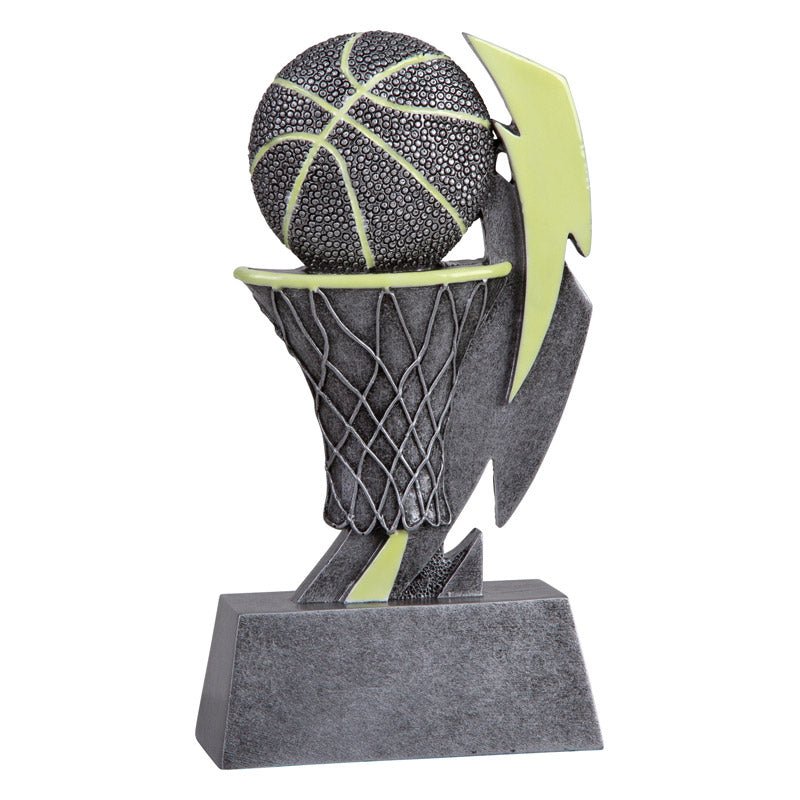 Dark Glow Series Basketball Resin Trophy - Anderson Trophy Co.