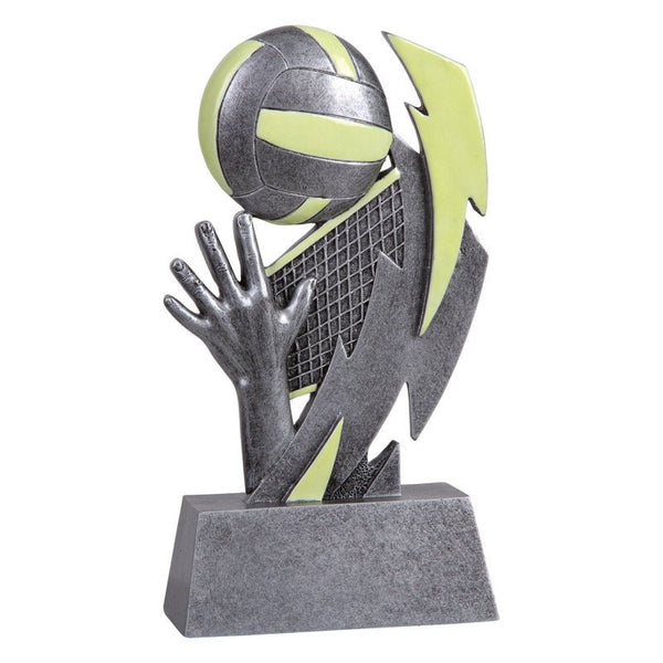 Dark Glow Series Volleyball Resin Trophy - Anderson Trophy Co.