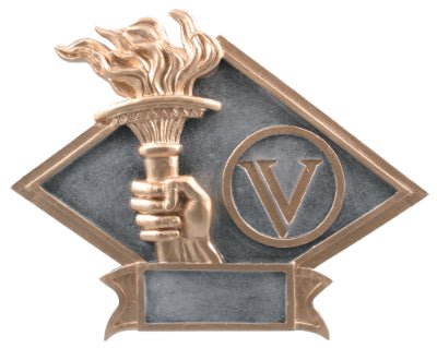 Diamond Plate Series Victory Resin Trophy - Anderson Trophy Co.