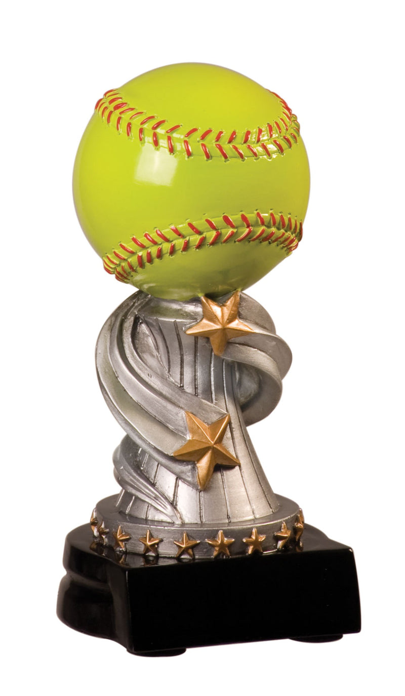 Encore Series Softball Resin Trophy - Anderson Trophy Co.