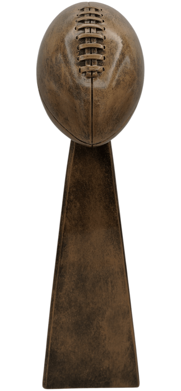 End Zone Tower Series 2RF143 Football Resin Trophy - Anderson Trophy Co.