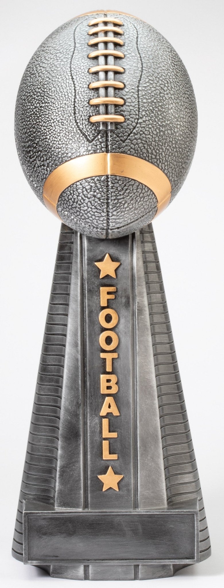 End Zone Tower Series 2RF146 Football Resin Trophy - Anderson Trophy Co.