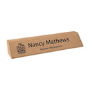 Engravable Leatherette Desk Wedge - Anderson Trophy Co.
