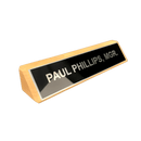 Genuine Red Alder Name Wedge - Anderson Trophy Co.