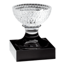 Golf Bowl on Black Base Crystal Golf Award - Anderson Trophy Co.