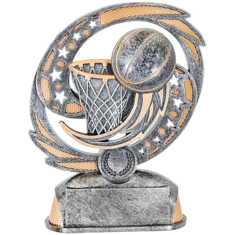 Hurricane Series Basketball Resin Trophy - Anderson Trophy Co.