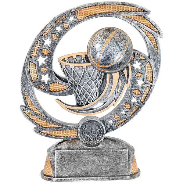 Hurricane Series Basketball Resin Trophy - Anderson Trophy Co.