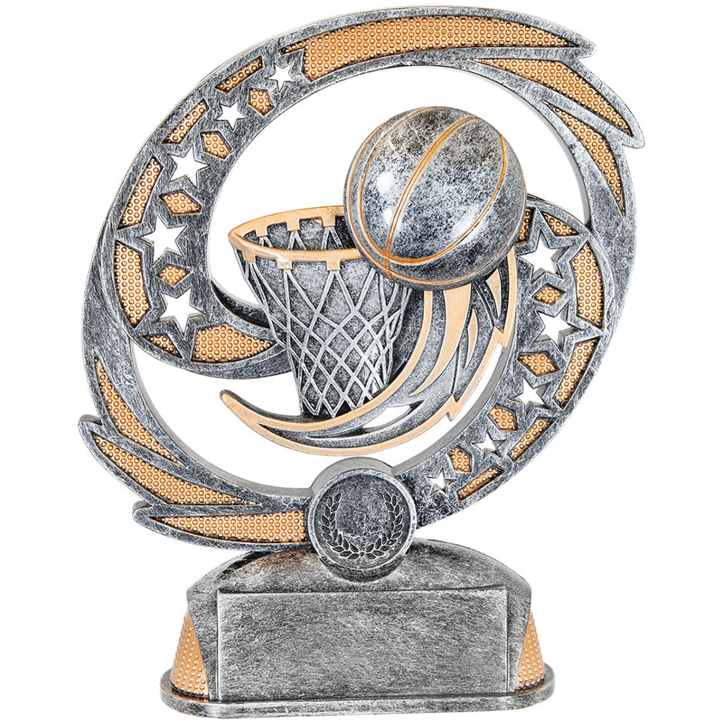 Hurricane Series Basketball Resin Trophy - Anderson Trophy Co.