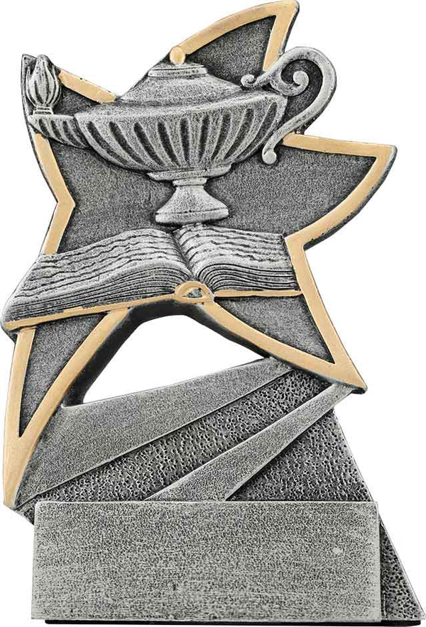 Jazz Star Series Lamp of Knowledge Resin Trophy - Anderson Trophy Co.