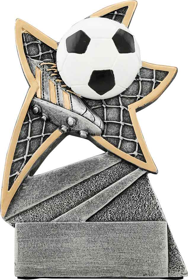 Jazz Star Series Soccer Resin Trophy - Anderson Trophy Co.