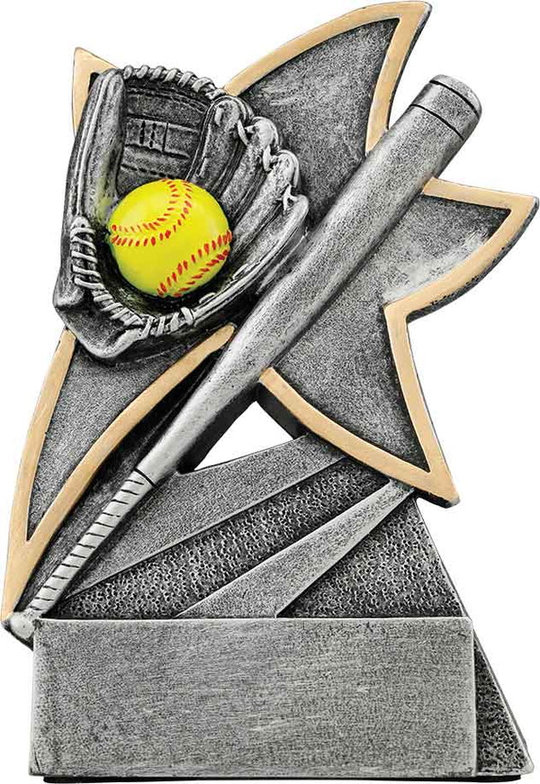 Jazz Star Series Softball Resin Trophy - Anderson Trophy Co.