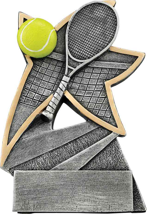 Jazz Star Series Tennis Resin Trophy - Anderson Trophy Co.