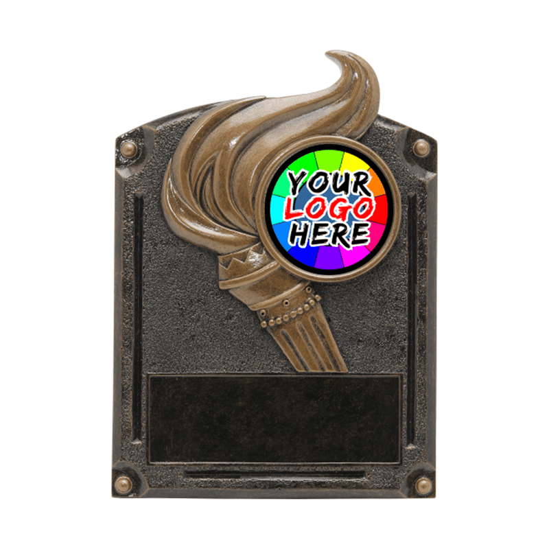 Legends of Fame Series Customizable Insert Victory Resin Trophy - Anderson Trophy Co.