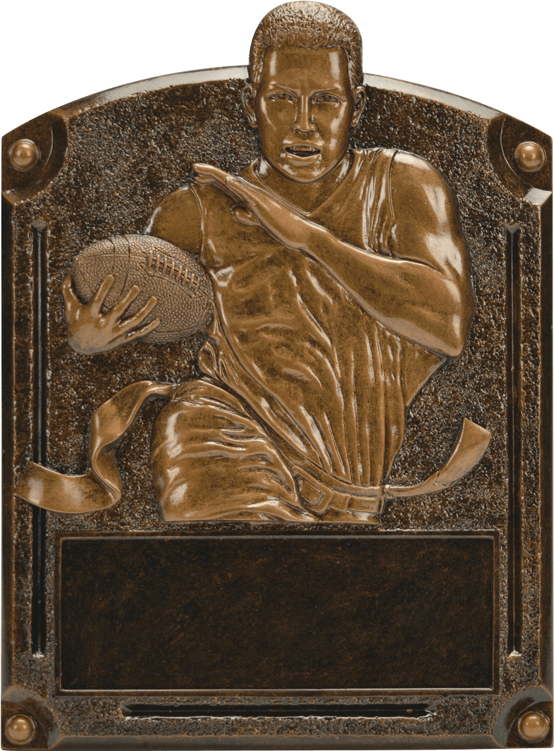 Legends of Fame Series Flag Football Resin Trophy - Anderson Trophy Co.