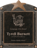 Legends of Fame Series Laserable Star Resin Trophy - Anderson Trophy Co.