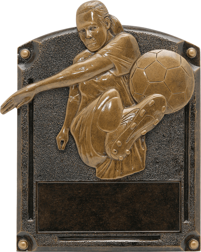 Legends of Fame Series Soccer Resin Trophy - Anderson Trophy Co.