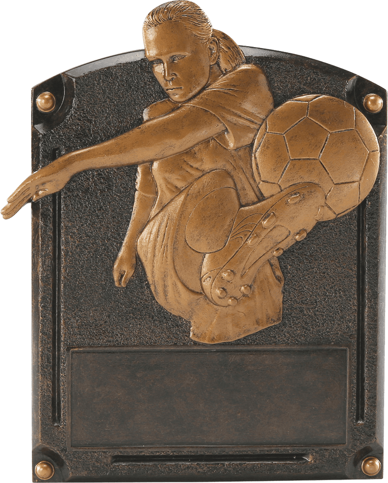 Legends of Fame Series Soccer Resin Trophy - Anderson Trophy Co.