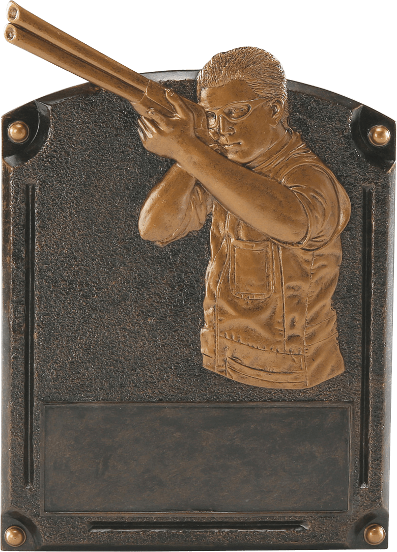 Legends of Fame Series Trapshooting Resin Trophy