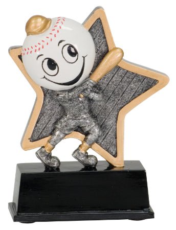 Little Pal Series Baseball Resin Trophy - Anderson Trophy Co.