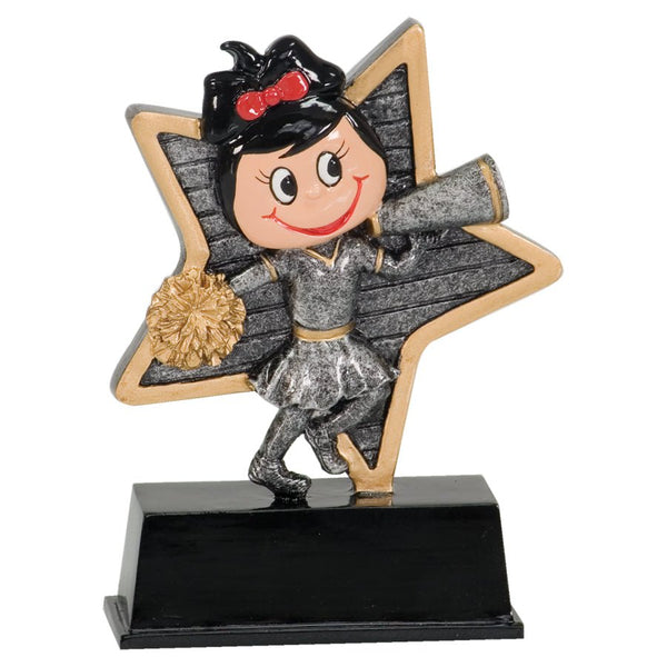 Little Pal Series Cheer Resin Trophy - Anderson Trophy Co.